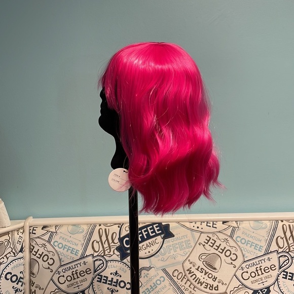2/$50 Rose pink wig 12” - Picture 3 of 8
